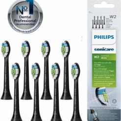 Philips Sonicare W2 Optimal White HX6068/13 - Opzetborstels - 8 Stuks