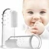 Merkloos Baby Tandenborstel - 2 Stuks Vingertandenborstel Kindertandenborstel Op Vinger Siliconen