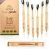 Tiny Panda 4+2 Bamboe Tandenborstels - Zero Waste - Vegan - Bamboo Toothbrushes