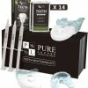 Pure Luxure Teeth Whitening Kit - Zonder Peroxide - Met Handleiding En Ebook - Tandenbleekset - LED Tanden Bleken - Inclusief Whitening Strips - 100% Natuurlijk & Peroxidevrij - Black Friday 2022
