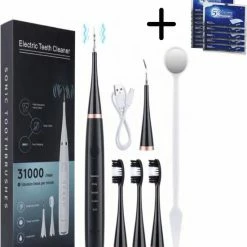 Esproducts EasyProducts - DR-700 - Elektrische Tandsteen Verwijderaar - Sonische Trillingen - 5 Standen - Met GRATIS Whitening Strips -