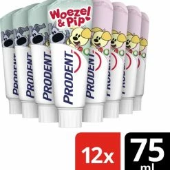 Prodent Kids 0-6 Jaar Woezel & Pip Tandpasta - 12 X 75 Ml - Voordeelverpakking -Oral B SHOP 550x599 1