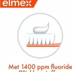 Elmex Junior 5-12 Jaar Kindertandpasta 6 X 75ml - Voordeelverpakking -Oral B SHOP 550x602 4