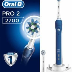 Oral B Oral-B Pro 2 2700 CrossAction - Elektrische Tandenborstel - Blauw, Wit 21 Oral B Oral-B Pro 2 2700 CrossAction - Elektrische Tandenborstel - Blauw, Wit -Oral B SHOP 550x603 3
