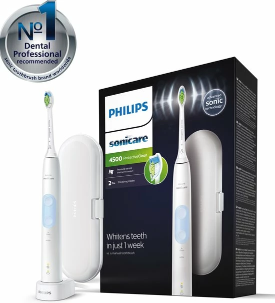 Philips Sonicare ProtectiveClean 4500 HX6839/28 - Elektrische Tandenborstel 1 Philips Sonicare ProtectiveClean 4500 HX6839/28 - Elektrische Tandenborstel