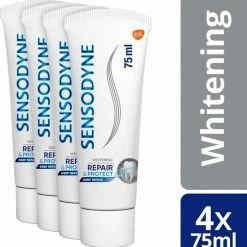 Sensodyne Repair & Protect Deep Repair Whitening Tandpasta Voor Gevoelige Tanden 4x 75 Ml -Oral B SHOP 550x611 3