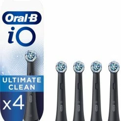 Oral B Oral-B IO Ultimate Clean - Opzetborstels - Zwart - 4 Stuks -Oral B SHOP 550x625 1