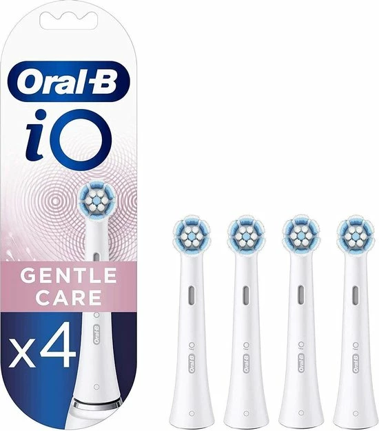 Oral B Oral-B IO Gentle Care Opzetborstels - 4 Stuks 1 Oral B Oral-B IO Gentle Care Opzetborstels - 4 Stuks