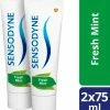 Sensodyne Freshmint Tandpasta Voor Gevoelige Tanden 2x 75 Ml