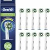 Oral B Oral-B CrossAction - Met CleanMaximiser-technologie - Opzetborstels - 10 Stuks - Brievenbusverpakking