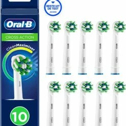 Oral B Oral-B CrossAction - Met CleanMaximiser-technologie - Opzetborstels - 10 Stuks - Brievenbusverpakking -Oral B SHOP 550x628 2