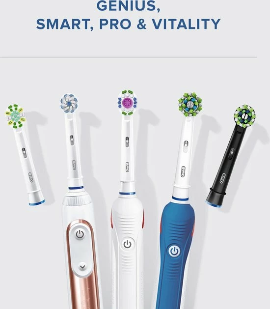 Oral B Oral-B CrossAction - Met CleanMaximiser-technologie - Opzetborstels - 8 Stuks 8 Oral B Oral-B CrossAction - Met CleanMaximiser-technologie - Opzetborstels - 8 Stuks - Afbeelding 8