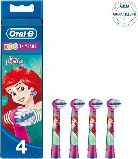 Oral B Oral-B Stages Power Kids Princess - Opzetborstels - 4 Stuks 2 Oral B Oral-B Stages Power Kids Princess - Opzetborstels - 4 Stuks - Afbeelding 2