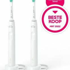 Philips Sonicare Series 3100 HX3675/13 - Elektrische Tandenborstel - Wit - Duopack -Oral B SHOP 550x635