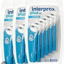 Interprox Plus Conical Tandenstokers - 3 Tot 5 Mm - 3 X 6 Stuks -Oral B SHOP 550x639 2