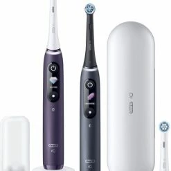 Oral B Oral-B IO 8 - Paars En Zwart - Elektrische Tandenborstels - Duopack -Oral B SHOP 550x641 4