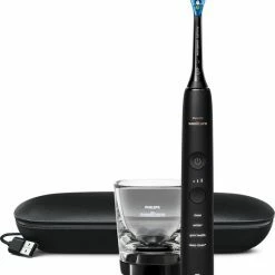 Philips Sonicare 9000 Diamond Clean Zwart (HX9911/09) + Power Flosser 3000 Monddouche Zwart (HX3806/33) - Elektrische Tandenborstel En Flosapparaat -Oral B SHOP 550x645 3