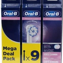 Oral B Oral-B Sensitive Clean Opzetborstel, Verpakking Van 9 Stuks -Oral B SHOP 550x650 2
