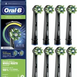 Oral B Oral-B CrossAction - Met CleanMaximiser-technologie - Opzetborstels - Zwart - 8 Stuks -Oral B SHOP 550x693 1