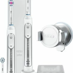 Oral B Oral-B Genius 8900 - Elektrische Tandenborstel Duoverpakking - Wit -Oral B SHOP 550x705