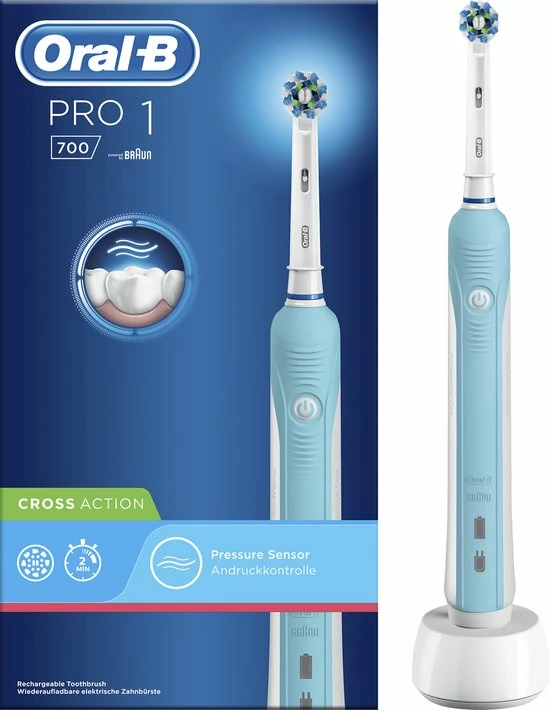 Oral B Pro 700 CrossAction - Elektrische Tandenborstel 15 Oral B Pro 700 CrossAction - Elektrische Tandenborstel - Afbeelding 15
