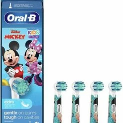 Oral B Oral-B Stages Power Mickey Mouse Opzetborstels 4pcs