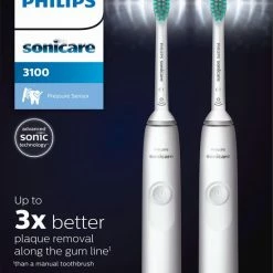 Philips Sonicare Series 3100 HX3675/13 - Elektrische Tandenborstel - Wit - Duopack -Oral B SHOP 550x721