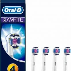 Oral B Oral-B 3D White - Opzetborstels - 4 Stuks