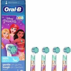 Oral B Oral-B Stages Power Kids Princess - Opzetborstels - 4 Stuks