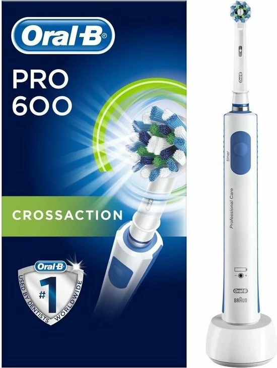 Oral B Oral-B PRO600 - Cross Action - Elektrische Tandenborstel 9 Oral B Oral-B PRO600 - Cross Action - Elektrische Tandenborstel - Afbeelding 9