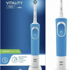 Oral B Oral-B Vitality 100 CrossAction - Blauw - Elektrische Tandenborstel -Oral B SHOP 550x734