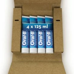 Oral B Oral-B Tandpasta Voordeelverpakking - Pro-Expert Professionele Bescherming - 4 X 125 Ml - In Gerecycleerd Karton -Oral B SHOP 550x741 1