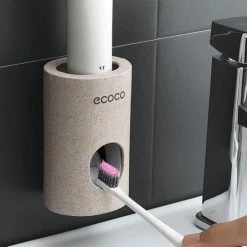 Ecoco Premium Automatische Tandpasta Dispenser / Toothpaste Dispenser / Tandpasta Houder / Tandpasta Knijper