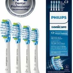 Philips Sonicare C3 Premium Plaque Defense HX9044/17 - Opzetborstel - 4 Stuks