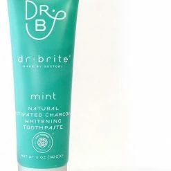 Dr. Brite 100% Natuurlijke Tandpasta Met Charcoal (houtskool) Voor Witte Tanden En Gezond Tandvlees