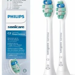 Philips Sonicare C2 Optimal Plaque Defence HX9022/10 - Opzetborstels - 2 Stuks -Oral B SHOP 550x781 1