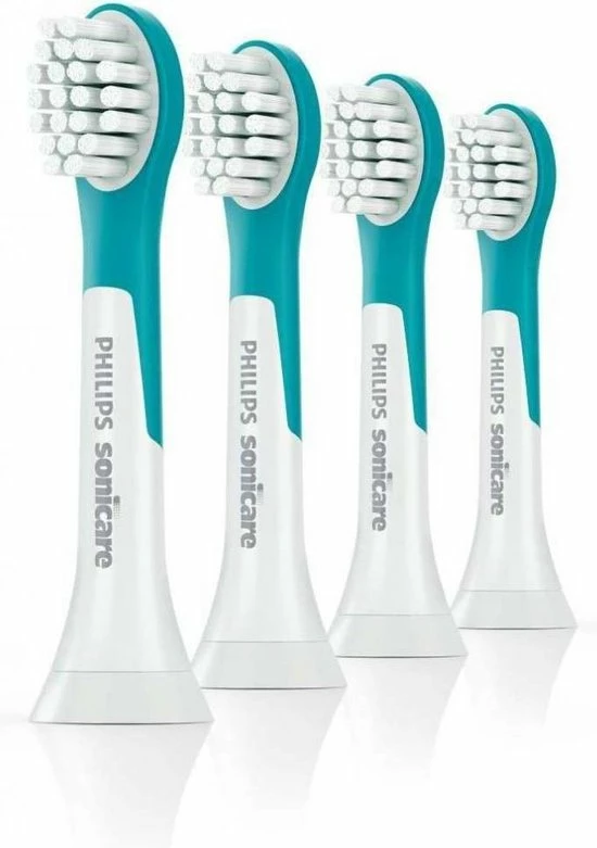Philips Sonicare For Kids HX6034/33 - Opzetborstel 4 Stuk(s) - Turkoois 2 Philips Sonicare For Kids HX6034/33 - Opzetborstel 4 Stuk(s) - Turkoois - Afbeelding 2