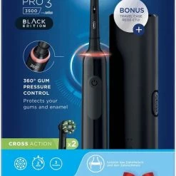 Oral B Oral-B Pro 3 3500 - Roterende Tandenborstel - Zwart - Gift Edition 9 Oral B Oral-B Pro 3 3500 - Roterende Tandenborstel - Zwart - Gift Edition -Oral B SHOP 550x786 16
