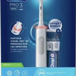 Oral B Oral-B Pro 3 3800 - Wit - Elektrische Tandenborstel Met Gratis Tandpasta