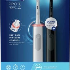 Oral B Oral-B Pro 3 3900 - Elektrische Tandenborstel - Duoverpakking 2 Stuks -Oral B SHOP 550x807 2