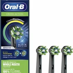 Oral B Oral-B CrossAction - Met CleanMaximiser-technologie - Opzetborstels - Zwart - 3 Stuks -Oral B SHOP 550x813 4