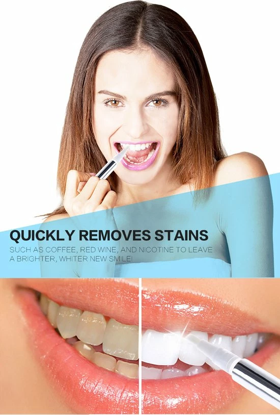 Perfect Wit - Whitening Pen - Tandenblekers - 100% Natuurlijke Ingredi?nten - Peroxidevrij - Veilig Bleken - Witte Tanden - Tandbleekset - Tanden Bleken - Whitening - Teeth Whitening - Frisse Adem 3 Perfect Wit - Whitening Pen - Tandenblekers - 100% Natuurlijke Ingredi?nten - Peroxidevrij - Veilig Bleken - Witte Tanden - Tandbleekset - Tanden Bleken - Whitening - Teeth Whitening - Frisse Adem - Afbeelding 3