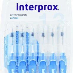 Interprox Premium Conical - 3.5Mm-6,0Mm - Blauw - Ragers - 3 X 6 Stuks - Voordeelverpakking