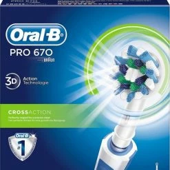 Oral B Oral-B PRO 670 CrossAction - Elektrische Tandenborstel - Met 2 Opzetborstels -Oral B SHOP 550x822 2