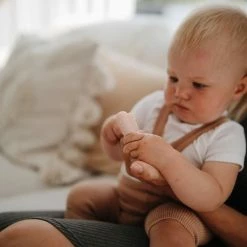 Mushie Finger Toothbrush Blush/Sand - Vingertandenborstel Baby - 2 Stuks Per Verpakking - Tandenborstel Siliconen -Oral B SHOP 550x825 6