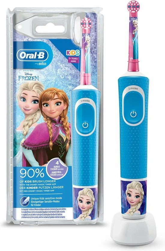 Oral B Oral-B Kids Elektrische Tandenborstel - Disney Frozen - Voor Kinderen Vanaf 3 Jaar 9 Oral B Oral-B Kids Elektrische Tandenborstel - Disney Frozen - Voor Kinderen Vanaf 3 Jaar - Afbeelding 9